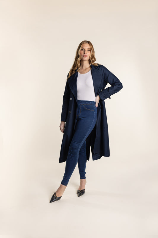 2737d Denim Pull On Pant