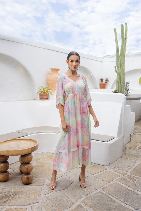 3205 - Sunset Midi Dress