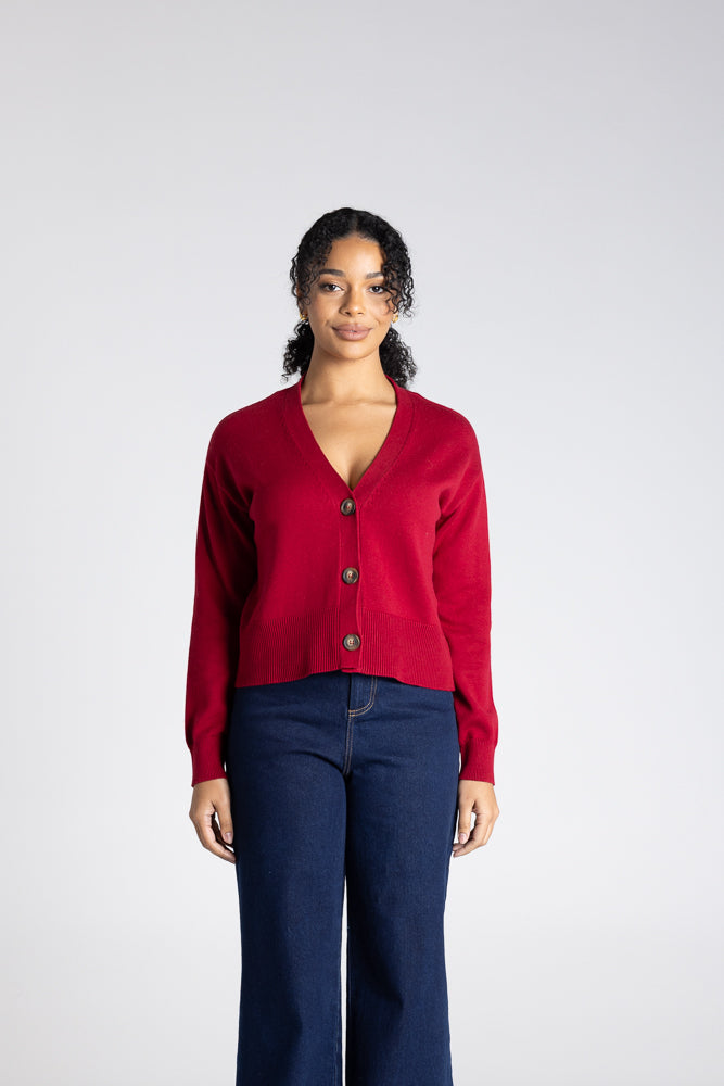 Knit Cardigan - 3308