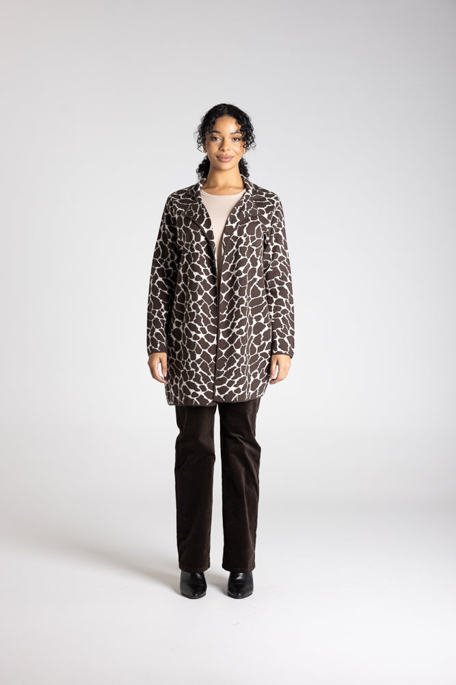ANIMAL LONG CARDIGAN - 3310