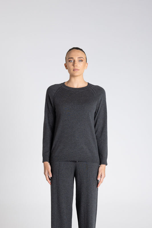 CREW NECK SWEATER - 3317