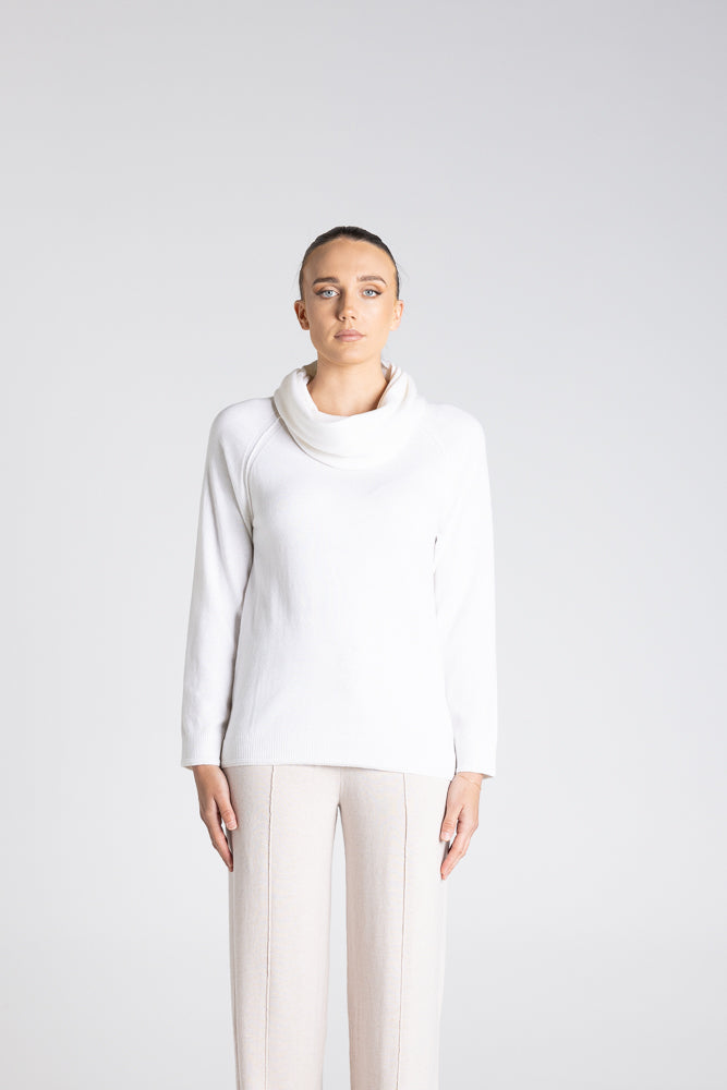 MERINO-COTTON SNOOD - 3318