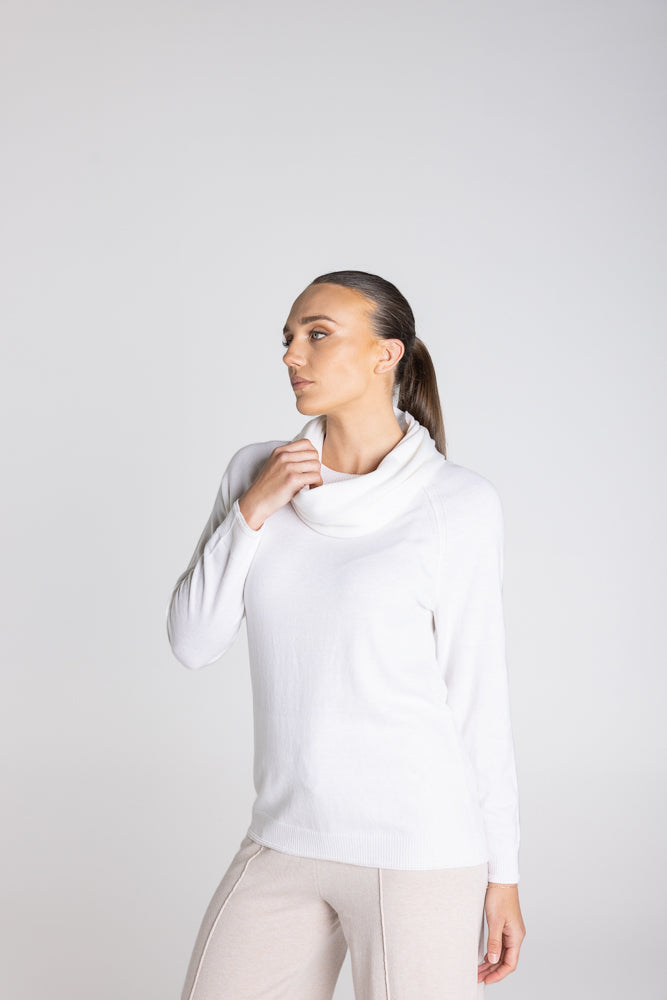 MERINO-COTTON SNOOD - 3318
