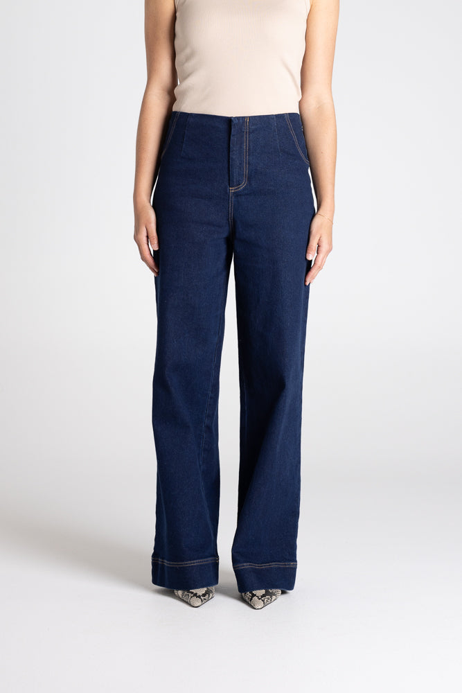 DENIM BOOT LEG JEAN - 3369
