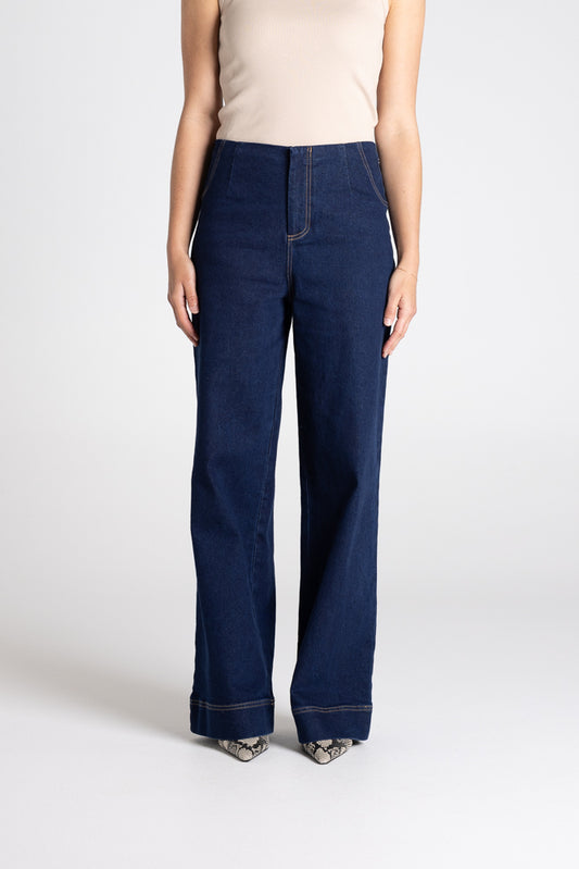 DENIM 7/8 BOOT LEG JEAN - 3369S