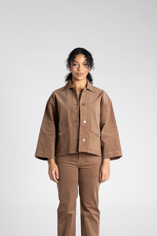 CORD JACKET - 3391