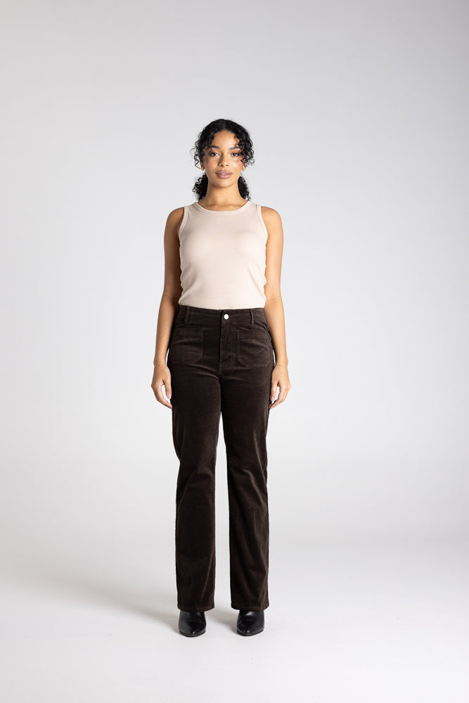 CORD PANT -3393