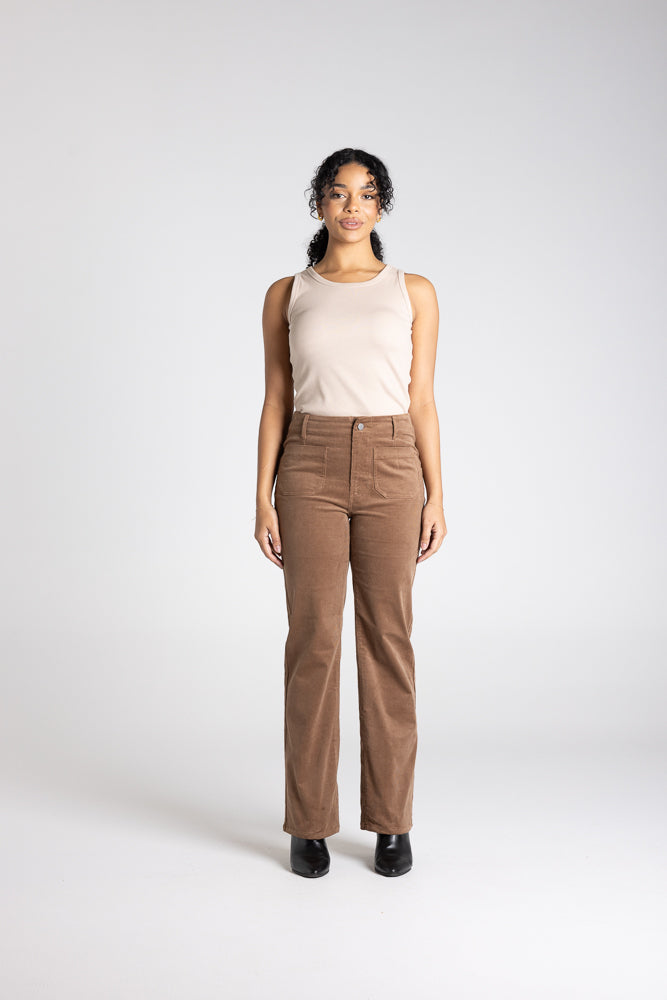 CORD PANT -3393