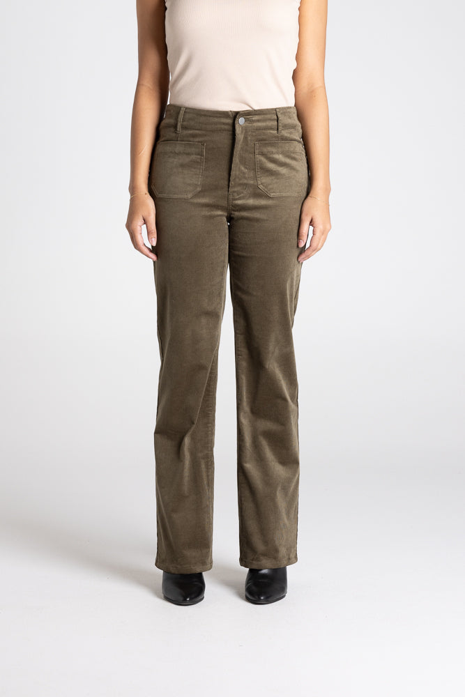 CORD PANT -3393