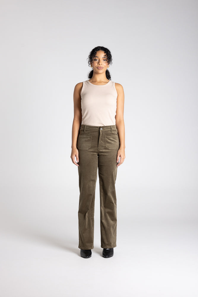 CORD PANT -3393