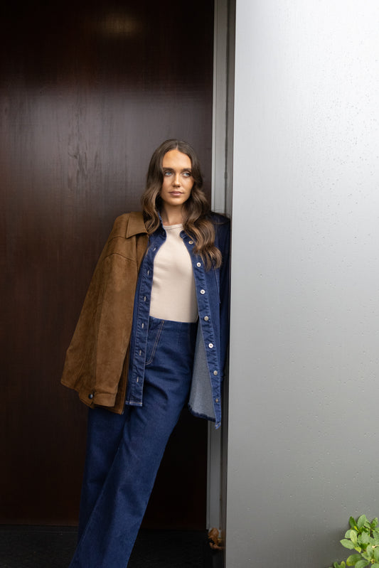 DENIM BOOT LEG JEAN - 3369