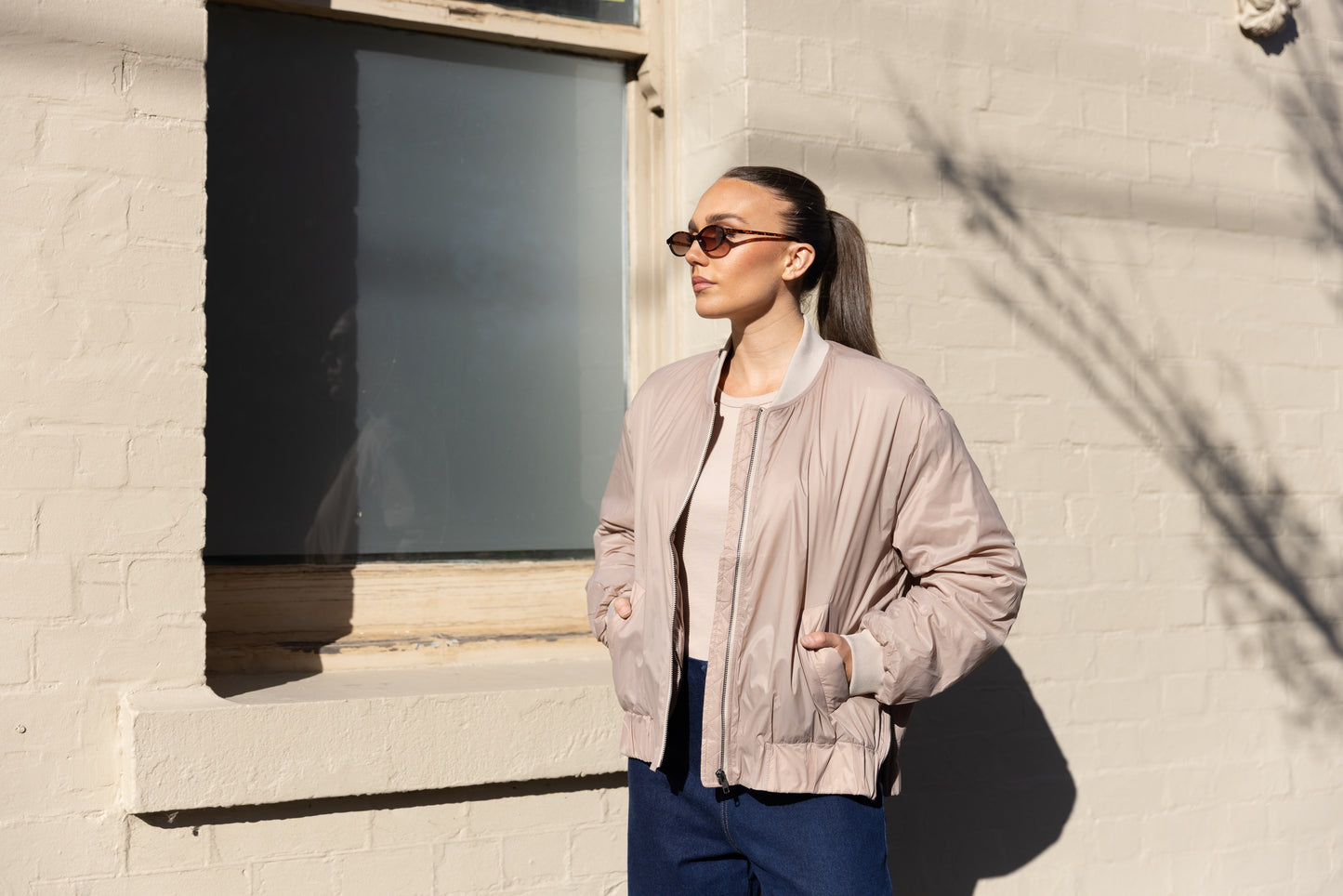 PUFFER BOMBER JACKET W/ZIP SIDES - 3374